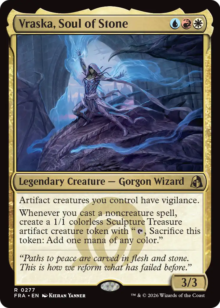 Vraska, Soul of Stone (FRA) #277 [EN/N]