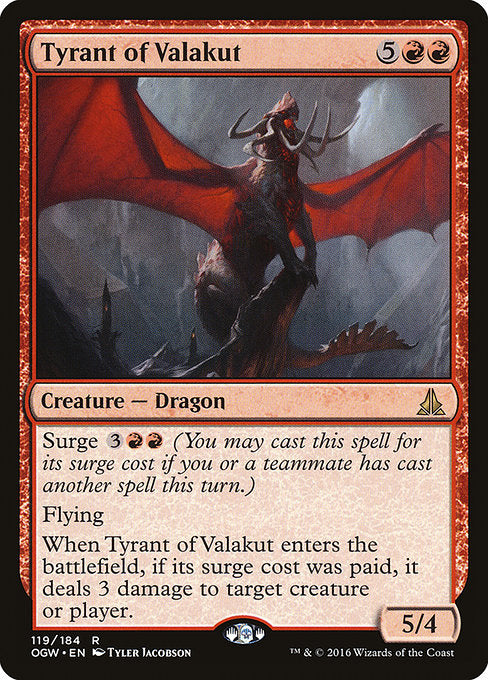 Tyrant of Valakut (OGW) #119 [EN/N]