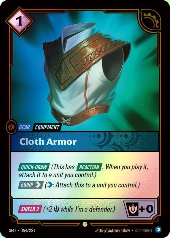 Cloth Armor (SFD) #064 [EN/F]