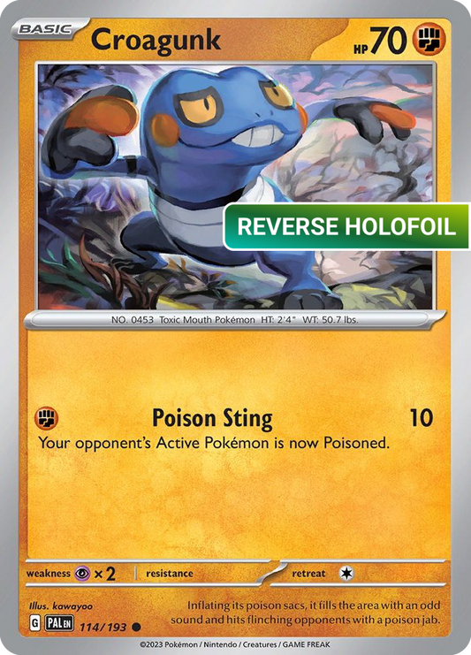 Croagunk (PAL) #114 [EN/R]