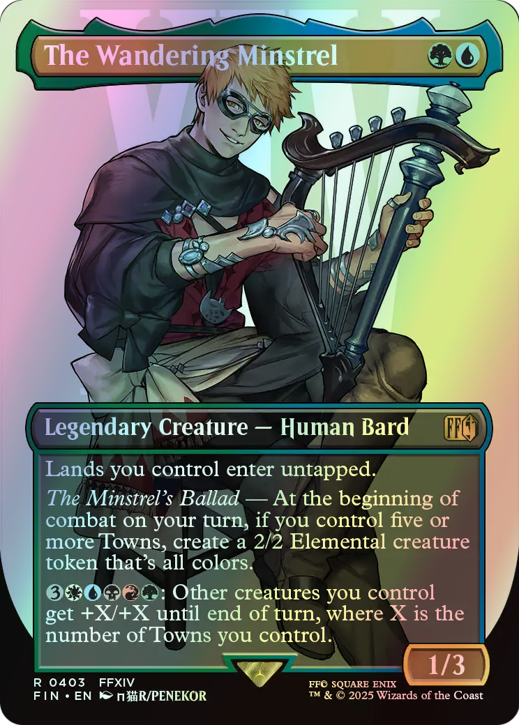 The Wandering Minstrel (FIN) #403 [EN/F] s/o