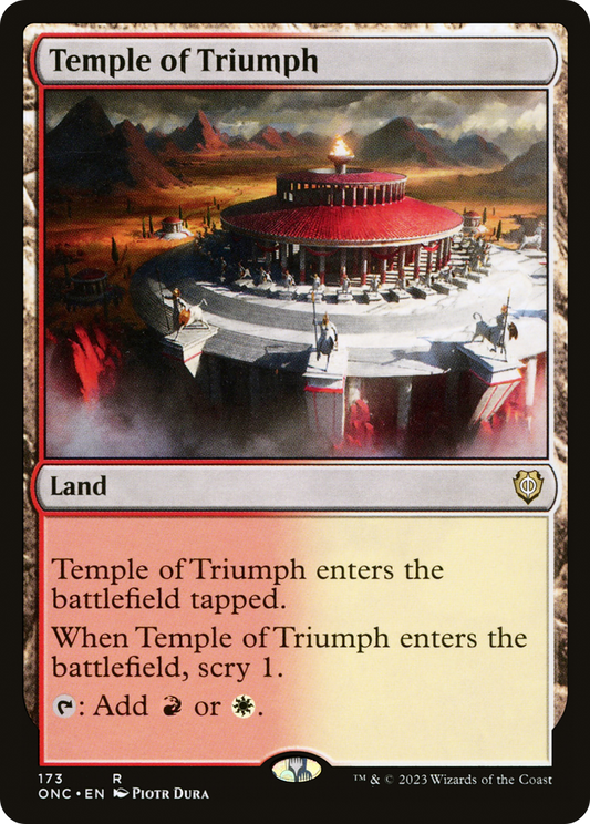 Temple of Triumph (ONC) #173 [EN/N] s/o