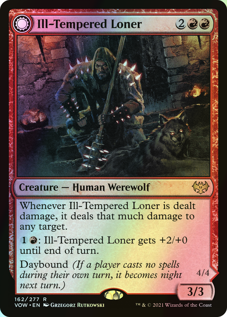 Ill-Tempered Loner // Howlpack Avenger (VOW) #162 [EN/F]