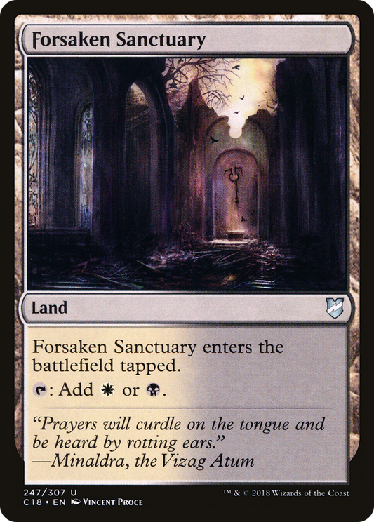 Forsaken Sanctuary (C18) #247 [EN/N] s/o