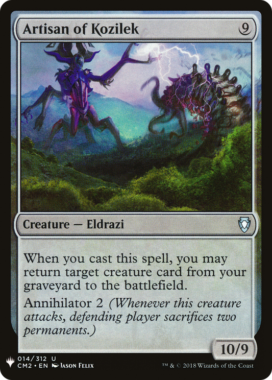 Artisan of Kozilek (PLST) #CM2-14 [EN/N]