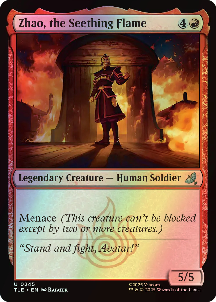 Zhao, the Seething Flame (TLE) #245 [EN/F] s/o