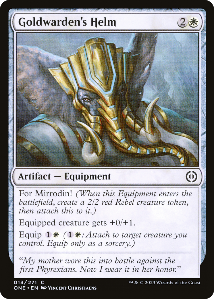 Goldwarden's Helm (ONE) #13 [EN/N] s/o