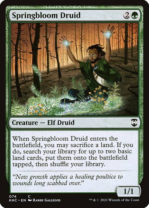 Springbloom Druid (KHC) #74 [EN/N] s/o