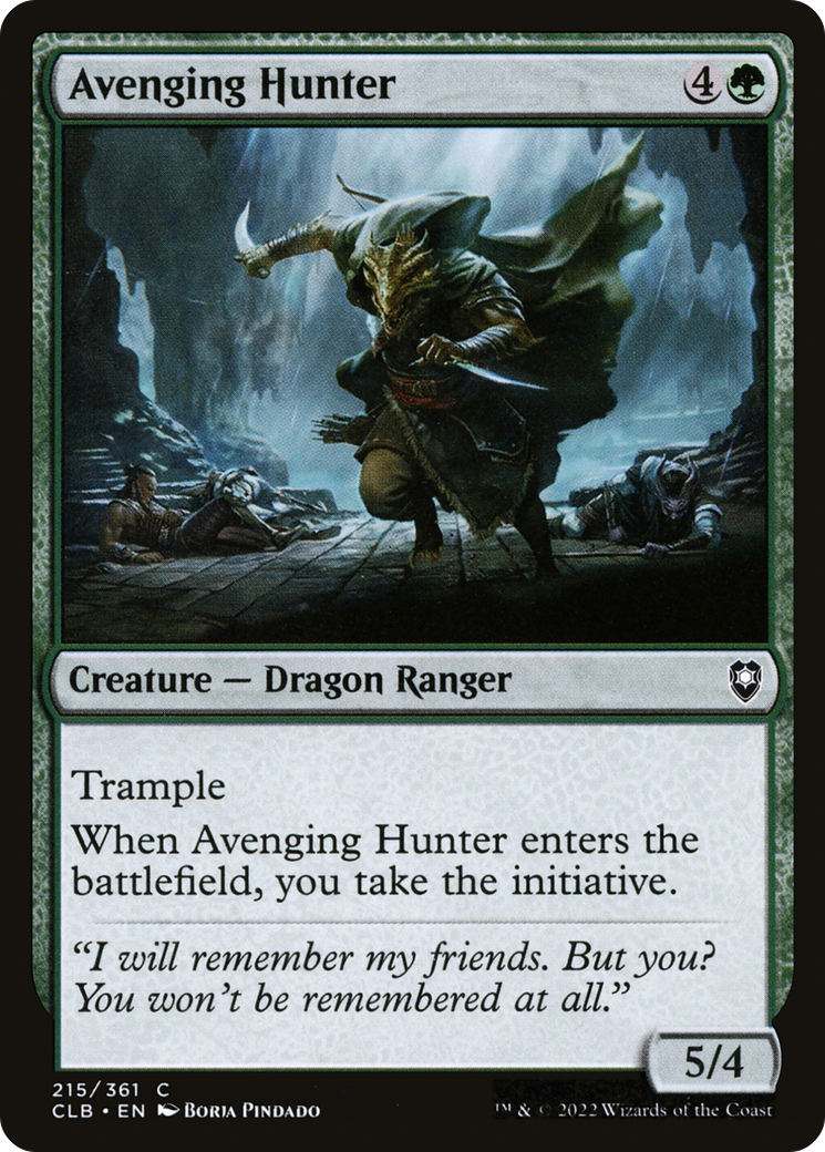 Avenging Hunter (CLB) #215 [EN/N]