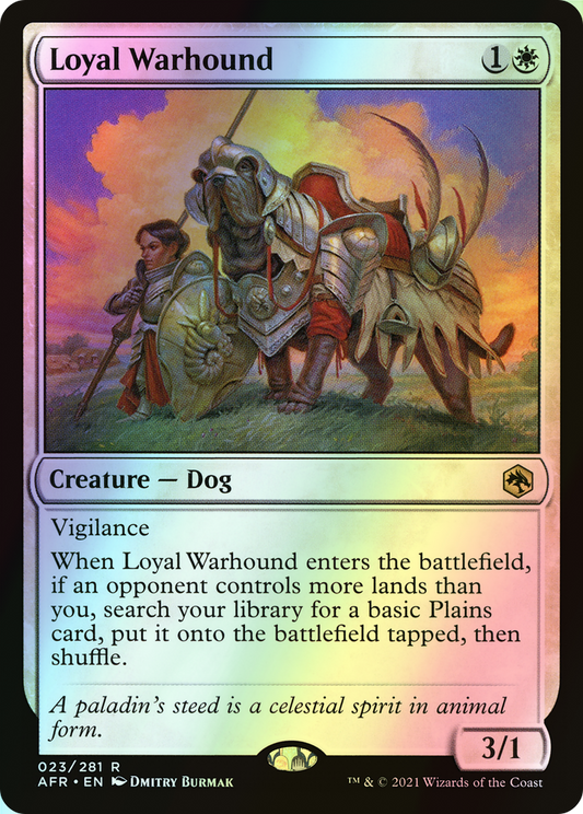 Loyal Warhound (AFR) #23 [EN/F] s/o