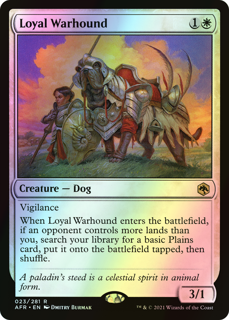 Loyal Warhound (AFR) #23 [EN/F] s/o