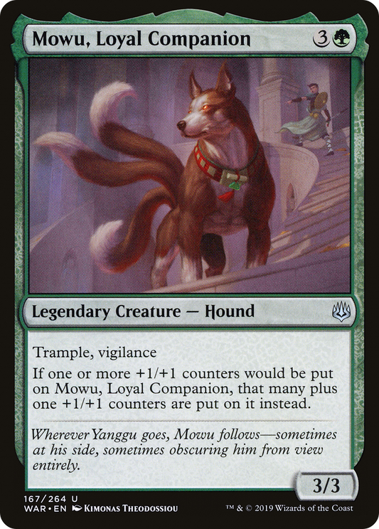 Mowu, Loyal Companion (WAR) #167 [EN/N]