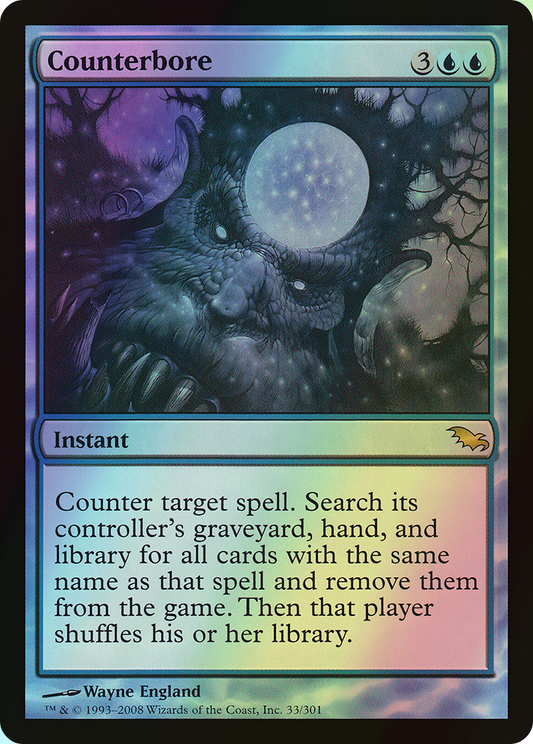 Counterbore (SHM) #33 [EN/F]