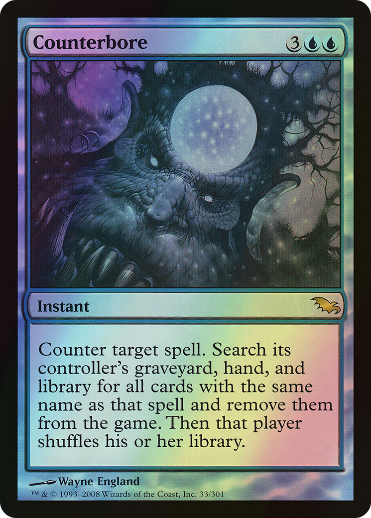 Counterbore (SHM) #33 [EN/F]