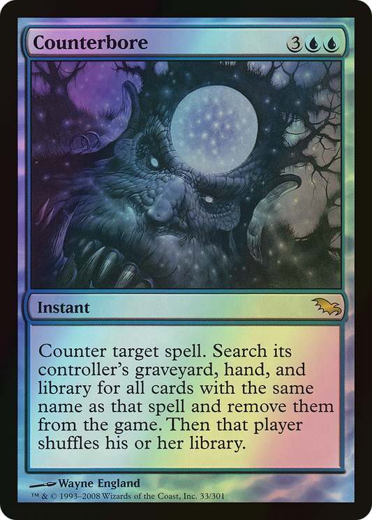 Counterbore (SHM) #33 [EN/F]