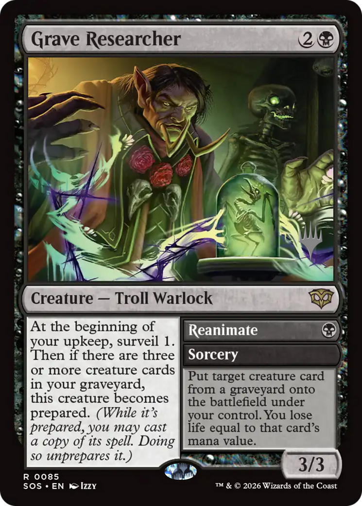Grave Researcher // Reanimate (PSOS) #85p [EN/N]