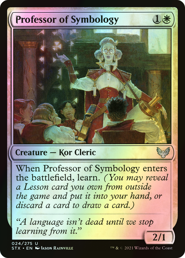 Professor of Symbology (STX) #24 [EN/F] s/o