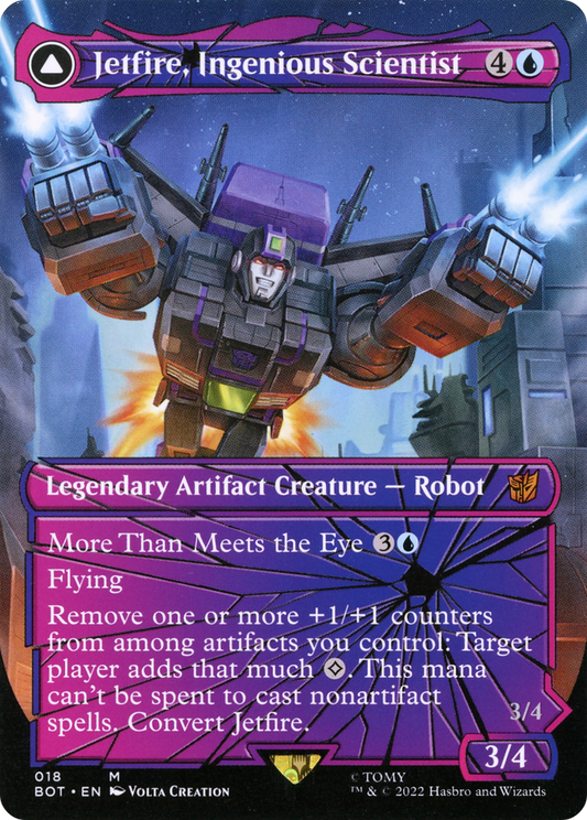 Jetfire, Ingenious Scientist // Jetfire, Air Guardian (BOT) #18 [EN/N]