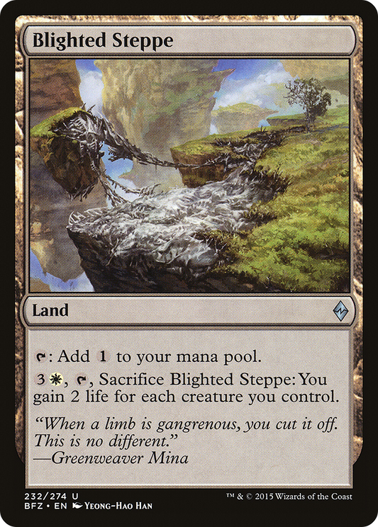 Blighted Steppe (BFZ) #232 [EN/N]