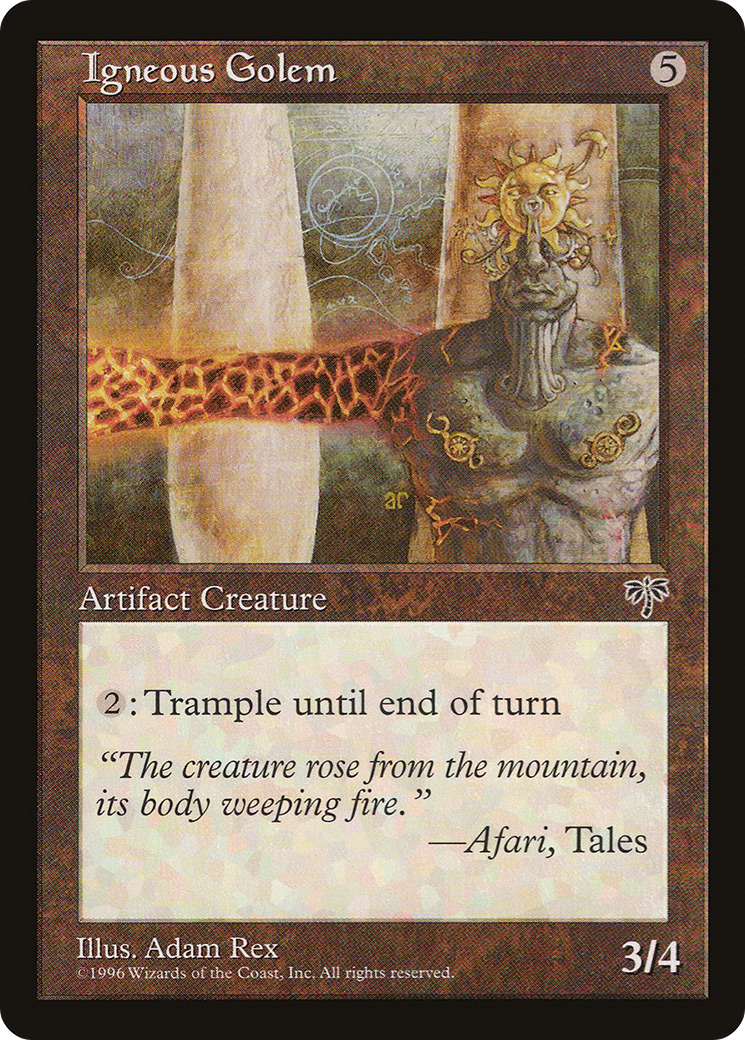 Igneous Golem (MIR) #305 [EN/N]