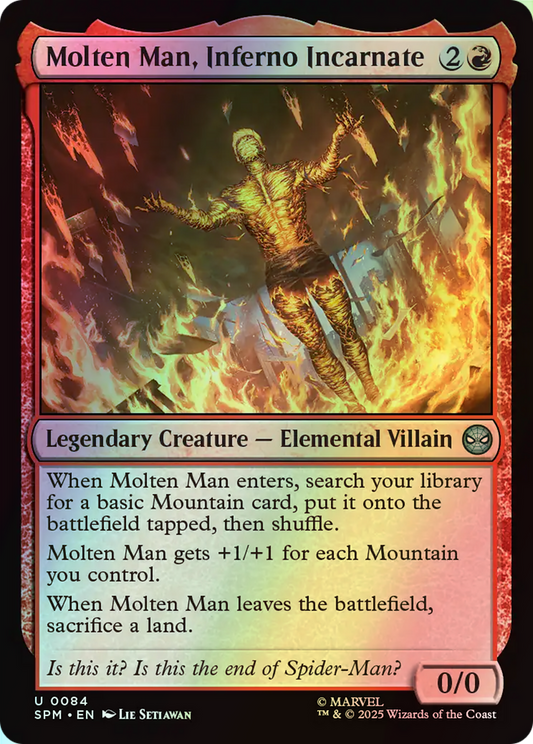 Molten Man, Inferno Incarnate (SPM) #84 [EN/F]