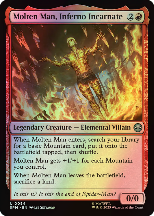 Molten Man, Inferno Incarnate (SPM) #84 [EN/F]
