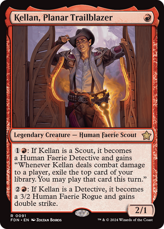 Kellan, Planar Trailblazer (FDN) #91 [EN/N] s/o