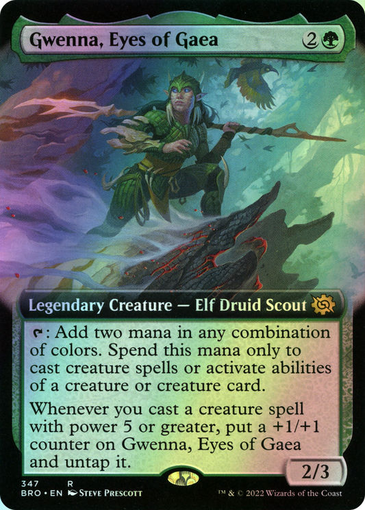Gwenna, Eyes of Gaea (BRO) #347 [EN/F] s/o