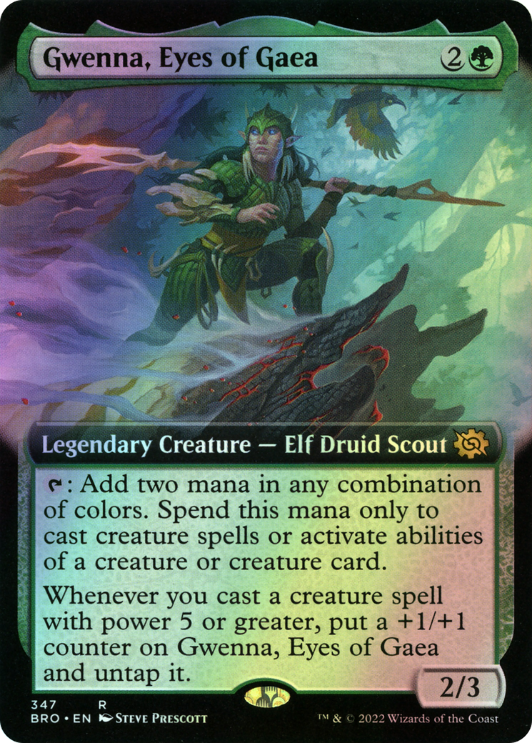 Gwenna, Eyes of Gaea (BRO) #347 [EN/F] s/o