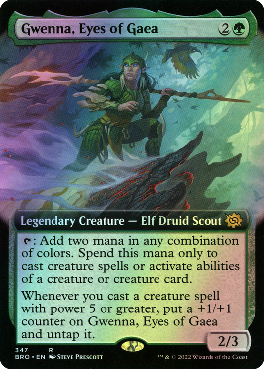 Gwenna, Eyes of Gaea (BRO) #347 [EN/F] s/o