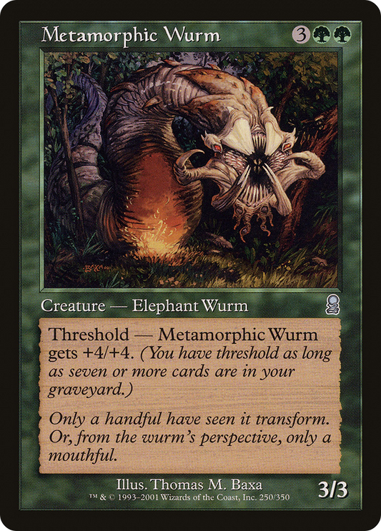 Metamorphic Wurm (ODY) #250 [EN/N]