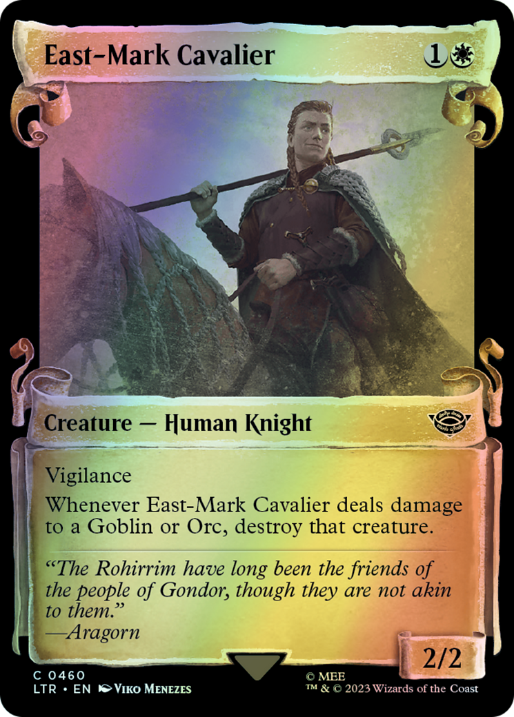 East-Mark Cavalier - Silver Foil (LTR) #460 [EN/F]