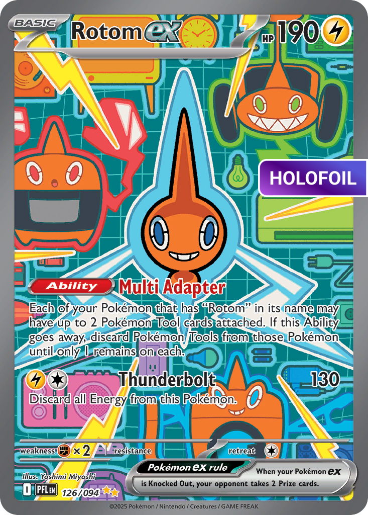 Rotom ex (PFL) #126 [EN/H]