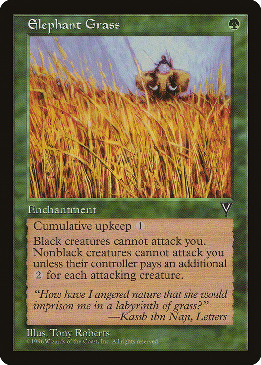 Elephant Grass (VIS) #104 [EN/N] s/o