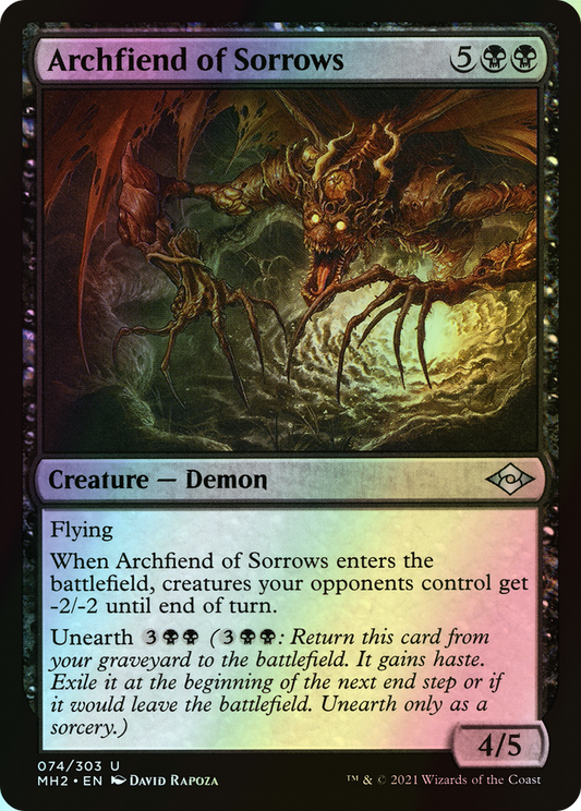 Archfiend of Sorrows (MH2) #74 [EN/F]