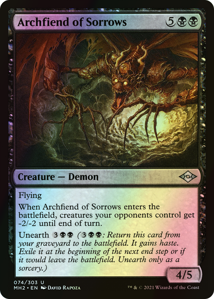 Archfiend of Sorrows (MH2) #74 [EN/F]