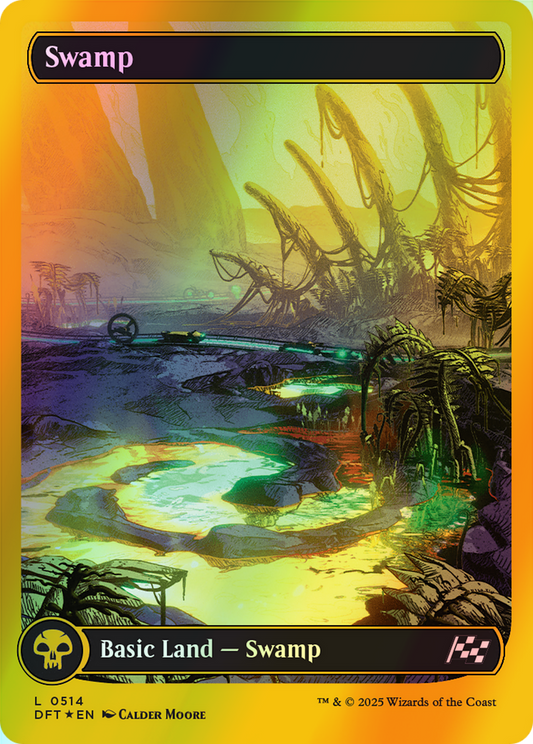 Swamp - Firstplace Foil (DFT) #514 [EN/F] s/o