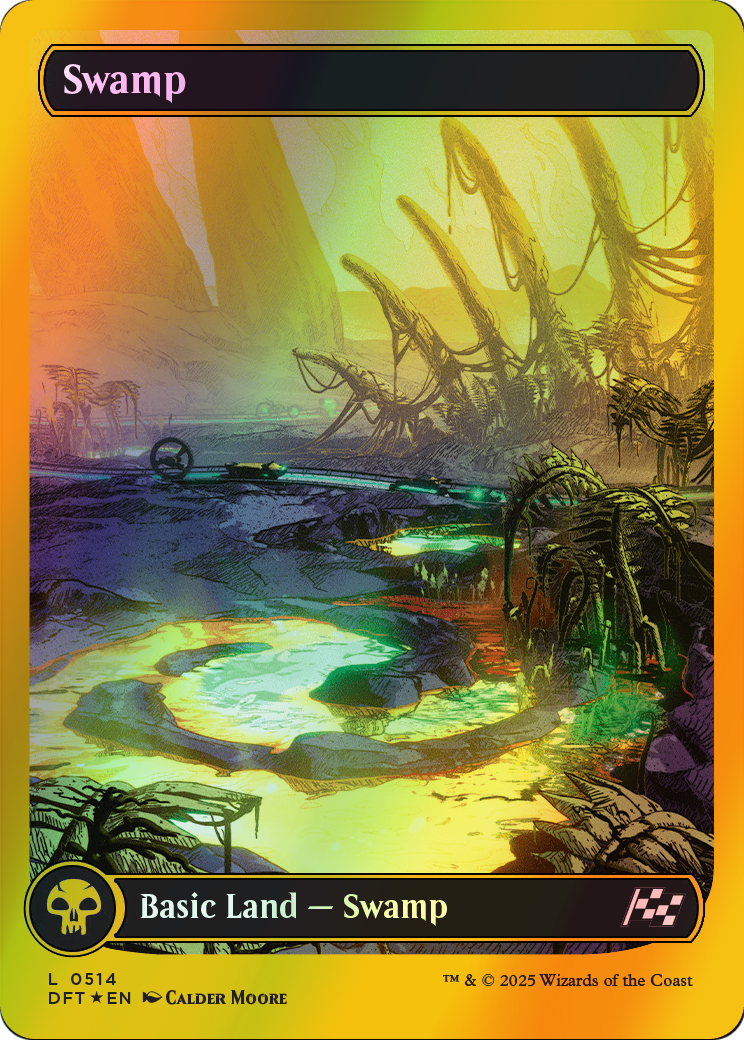 Swamp - Firstplace Foil (DFT) #514 [EN/F] s/o