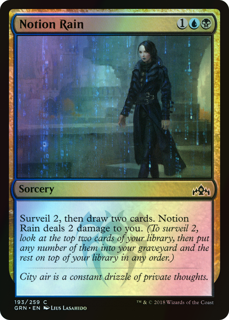 Notion Rain (GRN) #193 [EN/F]