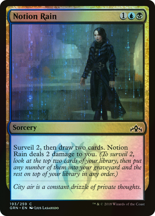 Notion Rain (GRN) #193 [EN/F]