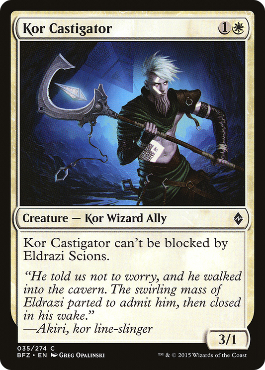 Kor Castigator (BFZ) #35 [EN/N]