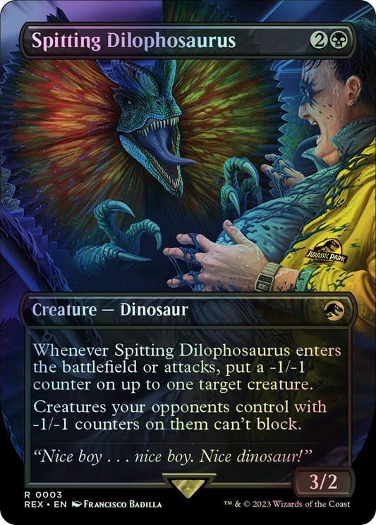 Spitting Dilophosaurus (REX) #3 [EN/F]