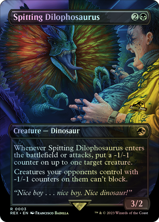 Spitting Dilophosaurus (REX) #3 [EN/F]