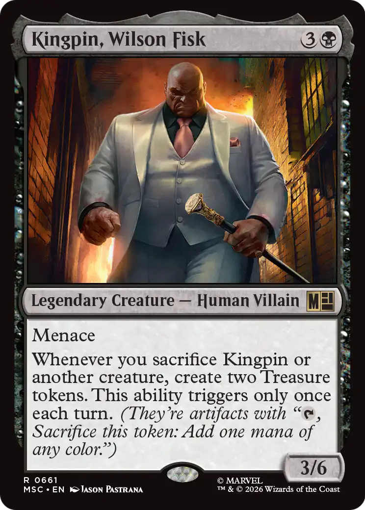 Kingpin, Wilson Fisk (MSC) #661 [EN/N]