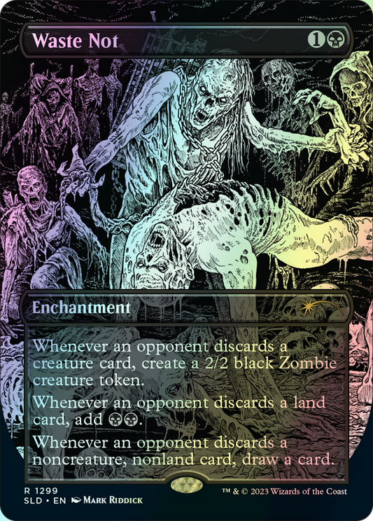Waste Not (SLD) #1299 [EN/F] s/o