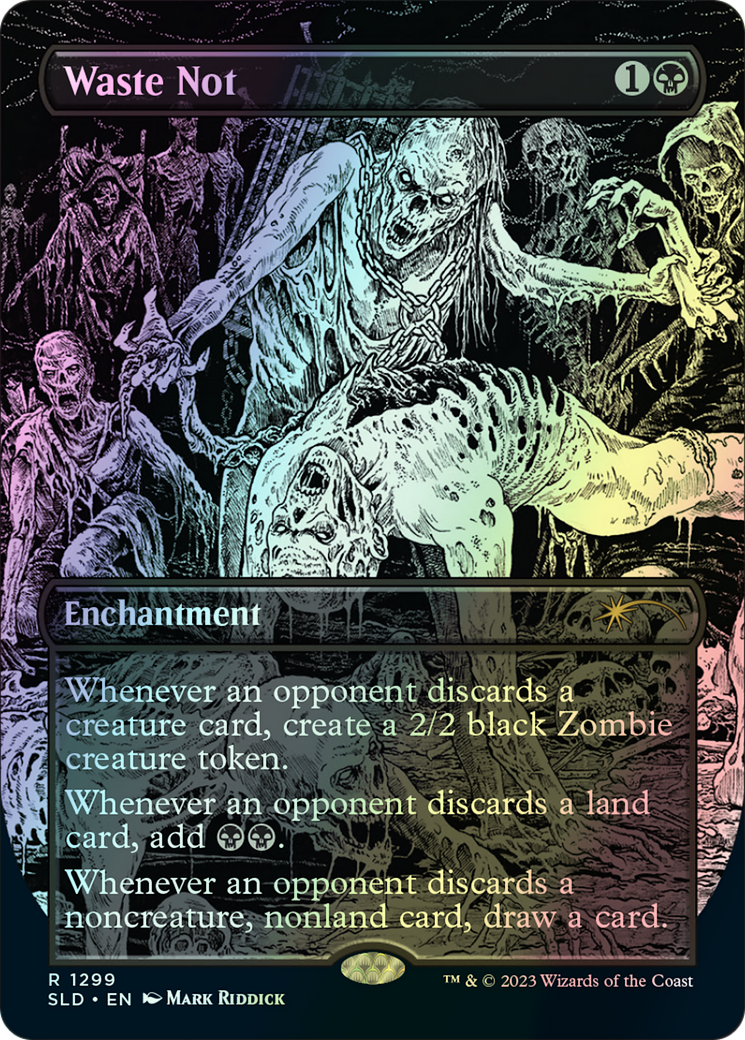 Waste Not (SLD) #1299 [EN/F] s/o
