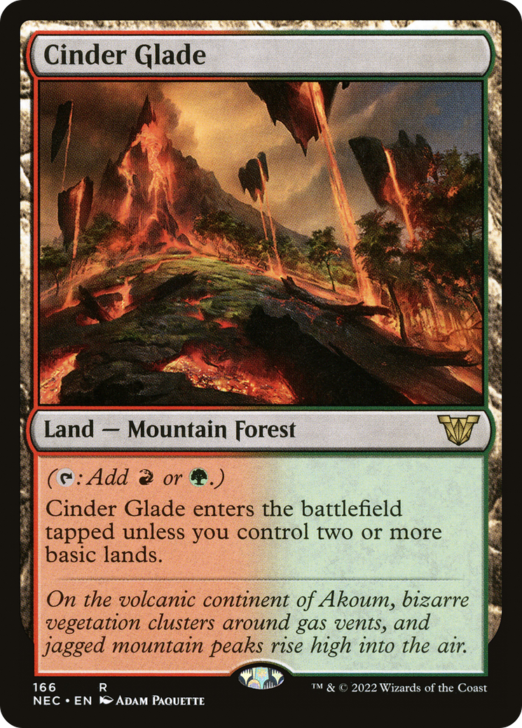 Cinder Glade (NEC) #166 [EN/N] s/o