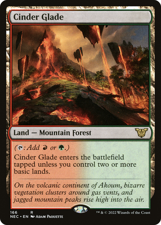 Cinder Glade (NEC) #166 [EN/N] s/o