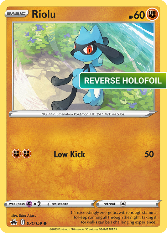 Riolu (CRZ) #071 [EN/R] s/o