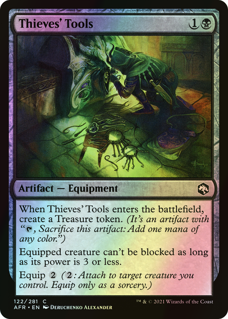 Thieves' Tools (AFR) #122 [EN/F] s/o